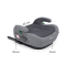 PETITE&MARS Podsedák Optimus Pro i-Size Grey Air 125 - 150 cm (22-36 kg)