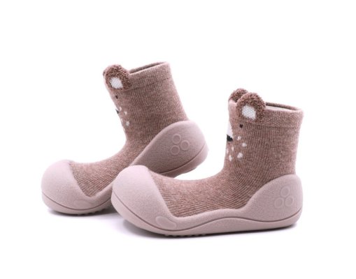 ATTIPAS Botičky Zootopie Bear A21ZO Beige M vel.20, 109-115 mm