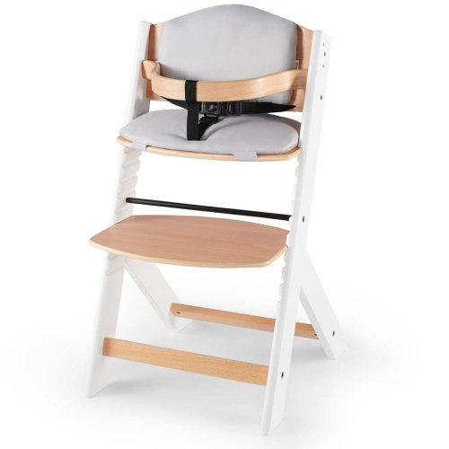 KINDERKRAFT Chaise de salle à manger Enock avec rembourrage Bois blanc, Premium