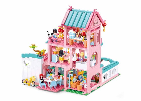 Sluban Girls Dream Villa chinoise 1 M38-B1117