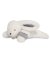 Set cadou Doudou - Iepuraș de pluș cu ciucure alb 25 cm