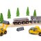 Bigjigs Rail Langer Kohlenwagen + 2 Schienen