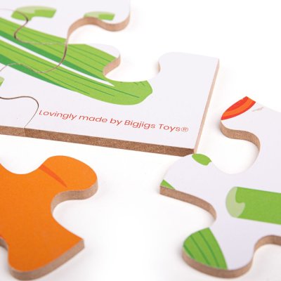 Bigjigs Toys Puzzle podłogowe Warzywa