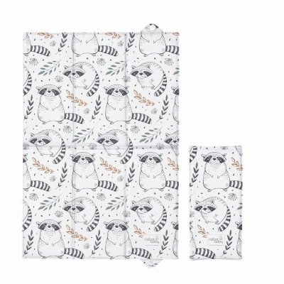 CEBA BABY Wickelunterlage Reise (40x60) Raccoon