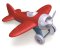 Green Toys letadlo červené