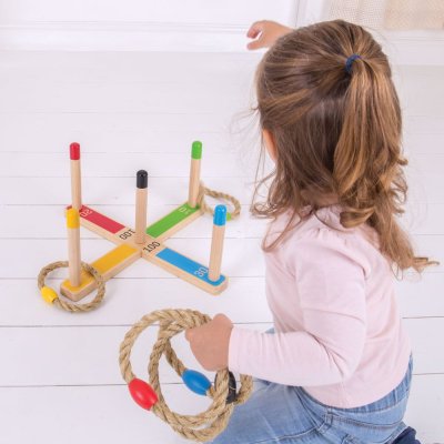 Bigjigs Toys Rzucanie kółek