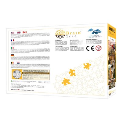 Brain Tree Puzzle Animals 1000 pieces