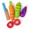 Bigjigs Toys Verduras de madera para cortar con gorro