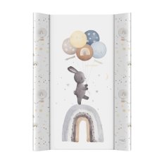 CEBA BABY Cambiador de 2 lados con tablero rígido (50x70) Basic Rainbow Walk