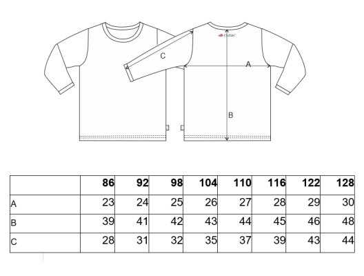 Maglietta smyk DR TISK Outlast® - blu royal procioni