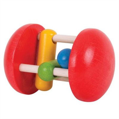 Bigjigs Baby Rammelaar regenboogrol