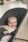 BABYBJÖRN Lounger Bliss, Anthrazitgrauer 3D-Jersey