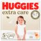 Jednorazowe pieluszki HUGGIES® Extra Care 5 (12-17 kg) 100 szt