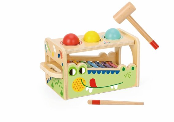 2Kids Toys Ciocănel și xilofon Crocodil