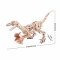 RoboTime 3D drewniana mechaniczna układanka Velociraptor