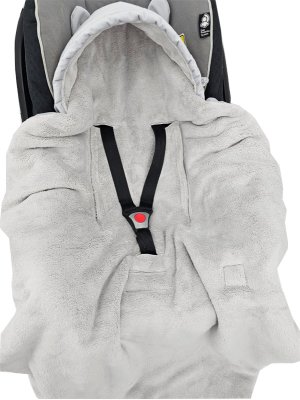 EKO Fußsack für den Autositz Grey