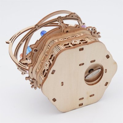 RoboTime 3D Wooden Puzzle Music Box Historical Clock
