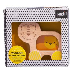 Petit Collage Fa oroszlán kerekeken