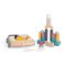 Bigjigs Toys Wagen mit Holzbausteinen
