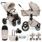 MUUVO Kombikinderwagen Quick Boho Brown Set 2in1