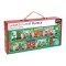 Petit Collage Bodenpuzzle Weihnachtszug