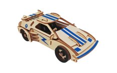 Woodcraft Puzzle 3D en bois Voiture de course F 20