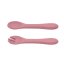 Set de sufragerie PETITE&MARS TAKE&MATCH silicon 3 buc Dusty Pink 6m+