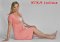 Camisón NIKA INTIMA 043 salmón con lazo S