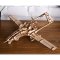 Puzzle mécanique en bois 3D Ugears Drone de combat Bayraktar TB2