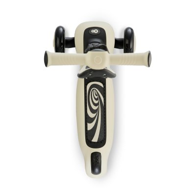 KINDERKRAFT 2in1 Babywippe und Roller Halley Stone weiß
