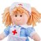 Bigjigs Toys Lalka szmaciana pielęgniarka Nancy 28 cm
