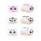 Schylling NeeDoh Squeeze Sugar Skull cat glow in the dark