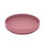 PETITE&MARS Conjunto de jantar silicone TAKE&MATCH 2 pcs prato + tigela Dusty Rose 6m+