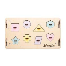 BusyKids Activity board Domek pastelowy