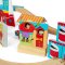 Bigjigs Rail Pista de comboio de madeira feira divertida 54 peças