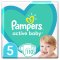 2x PAMPERS Active Baby 5 (11-16 kg) 110 ks MEGA PACK - jednorázové pleny