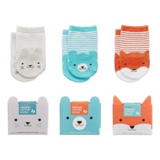Chaussettes en coton bio Petit Collage - Ours