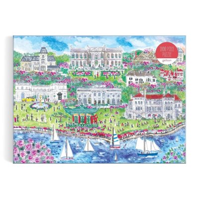 Galison Puzzle Michael Storrings Dimore signorili a Newport 1000 pezzi