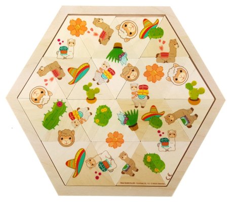 Hess Puzzle mozaika Lama 24 elementy