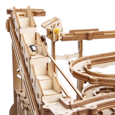 RoboTime 3D Mechanischer Bausatz Kugelbahn Spirale