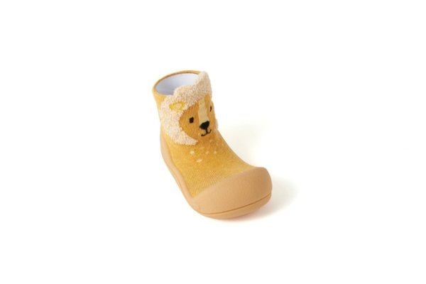 ATTIPAS Botičky Zootopia Lion A22ZO Yellow XL vel.22,5, 126-135 mm