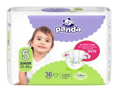 BELLA PANDA Engångsblöjor 5 Junior (12-25 kg) 36 st