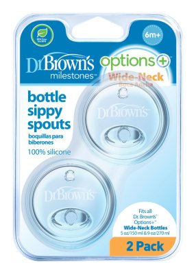 DR.BROWN'S Flaschenmundstückoptionen+ weiter Hals