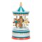 small foot Musical Box Horse Carousel blue