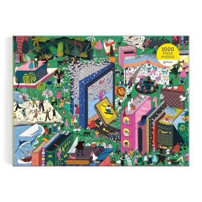 Puzzle Galison Mundo dos Livros 1000 peças