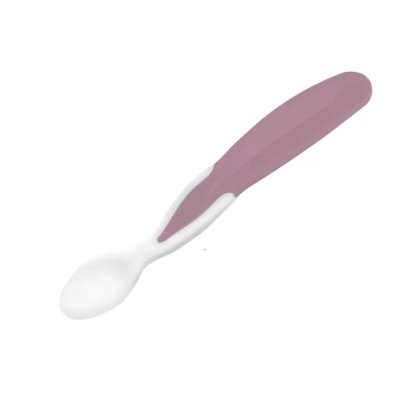 BABYONO Schüssel 2 in 1 verschließbar, mit Löffel 200+150 ml lila 6m+