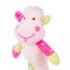 BABYONO Jouet sifflet avec anneau de dentition Sweet Lambie rose