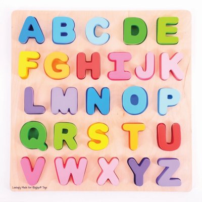 Bigjigs Baby Alphabet Lettres majuscules