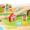 Bigjigs Rail Ferrovia de Madeira e Mesa