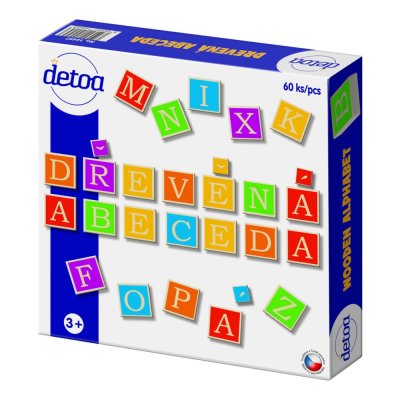 Detoa Drewniany alfabet